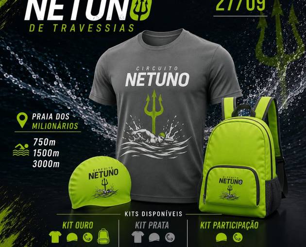 Event cover 19º Circuito Netuno de Travessias - São Vicente / Praia dos Milionários     
