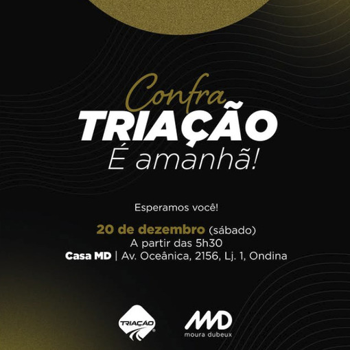 Event cover Tria��o - Confra 2025