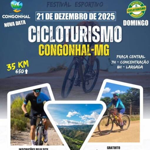 Event cover Cicloturismo Congonhal 