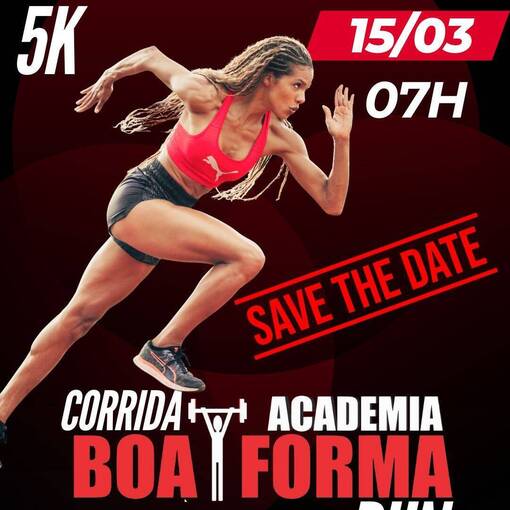 Event cover CORRIDA DA ACADEMIA BOA FORMA