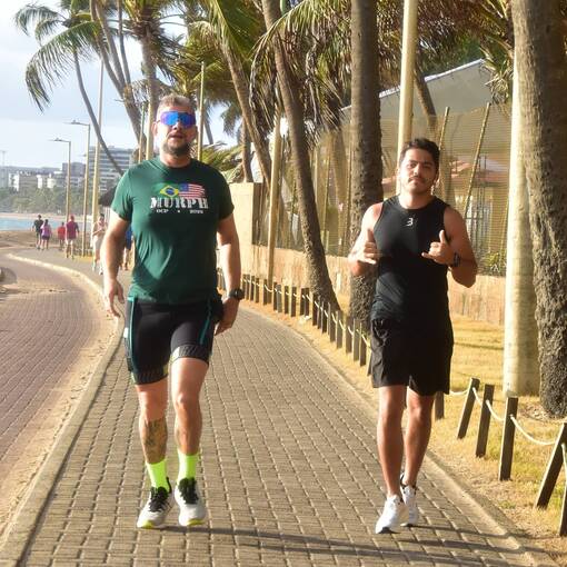 Event cover Treinos na orla 