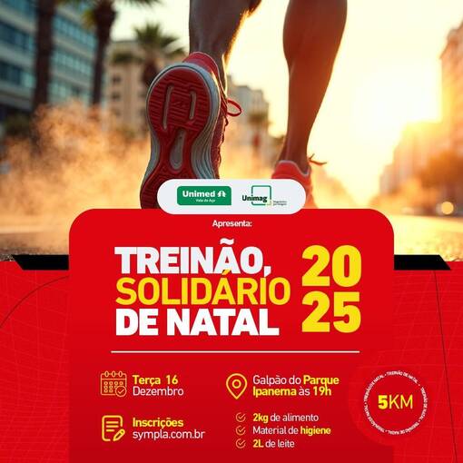 Event cover Trein�o Solid�rio de Natal