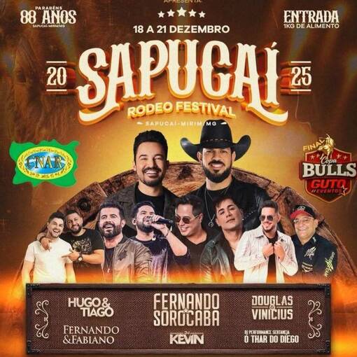 Event cover Sapuca� Rodeio Festival 