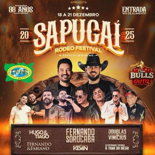 Event cover Sapuca� Rodeio Festival 