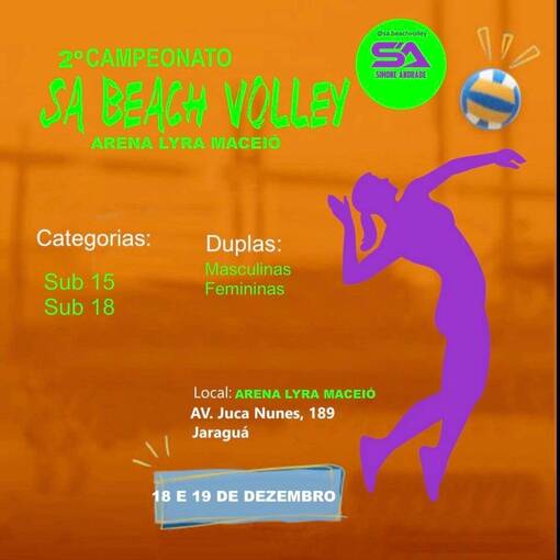 Event cover 2� CAMPEONATO S.A. BEACH VOLLEY