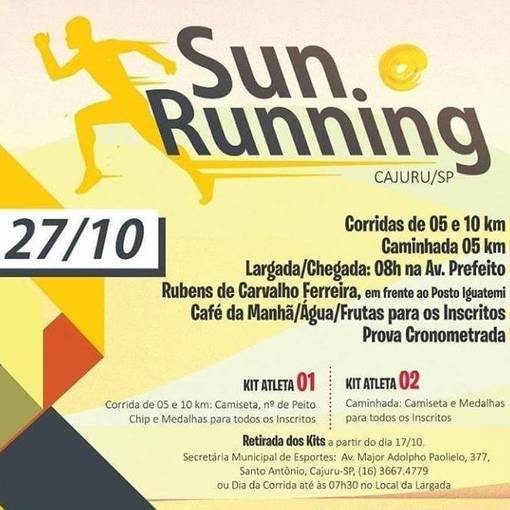 Event cover Sun Running Cajuru
