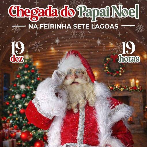 Event cover Chegada do Papai Noel 