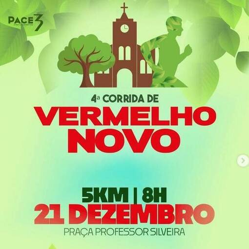Event cover 4� Corrida de Vermelho Novo