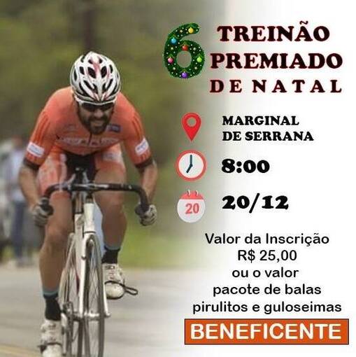 Portada del evento 6 Trein�o Premiado de Natal BENEFICIENTE