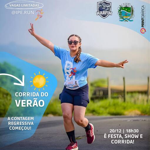 Event cover Corrida do ver�o - Ipeuna 