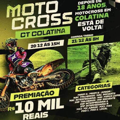 Event cover Motocross Colatina