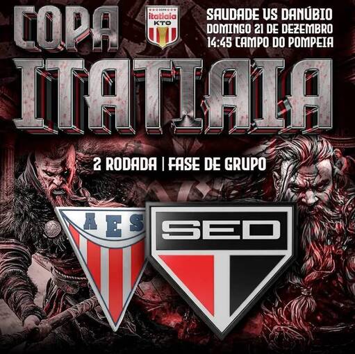 Event cover ( Saudade X Danúbio ) copa Itatiaia 