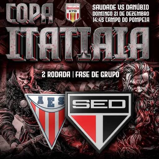 Event cover (Saudade X Danúbio ) copa Itatiaia 