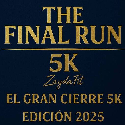 Event cover THE FINAL RUN 5K