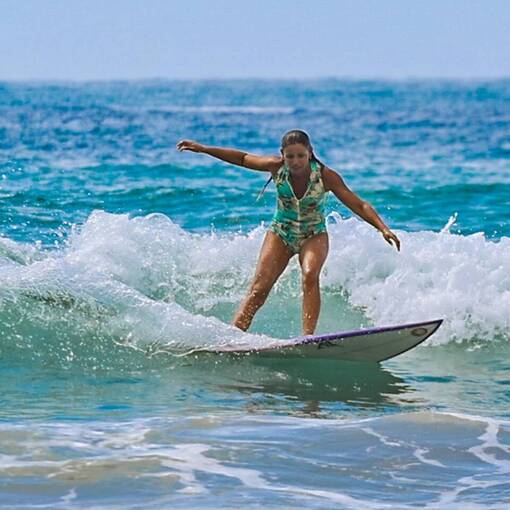 Event cover Escola de Surf Sabrina Carrijo - S�bado 03/01