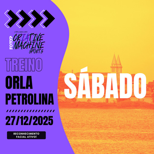 Event cover TREINO ORLA PETROLINA - S�BADO 