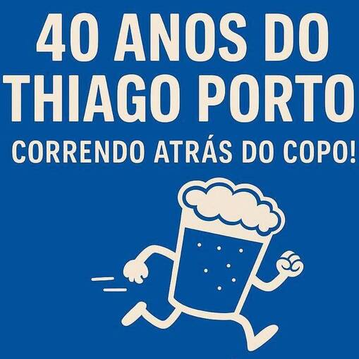 Event cover 40 anos do Thiago Porto