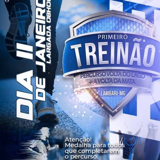 Event cover 1� Trein�o Volta do Lago + Volta da Mata - Lambari
