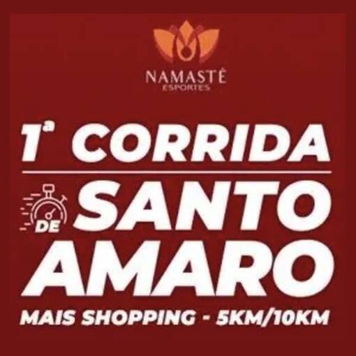 Event cover Corrida 474 Anos de Santo Amaro