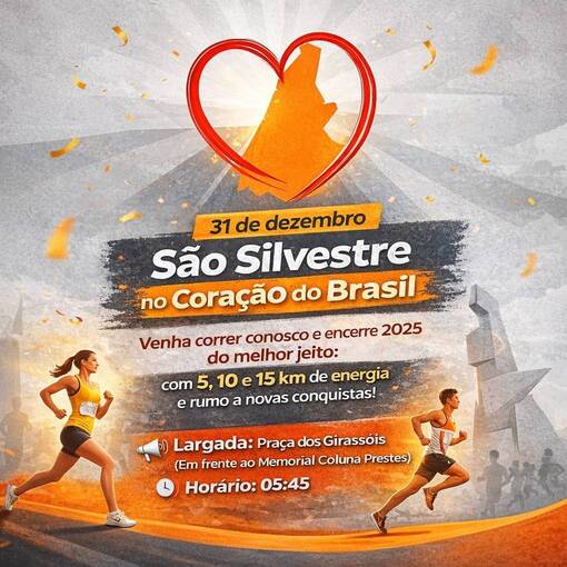 Copertura dell'evento S�o Silvestre no cora��o do Brasil