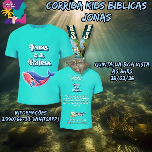 Event cover Corrida Infantil Personagens B�blicos - Jonas 