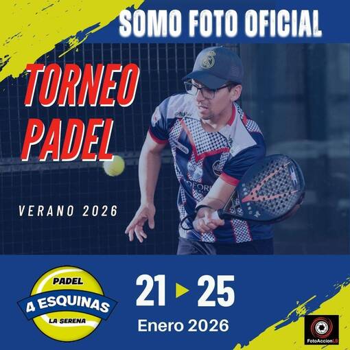 Event cover Torneo Pádel 4 Esquinas La Serena