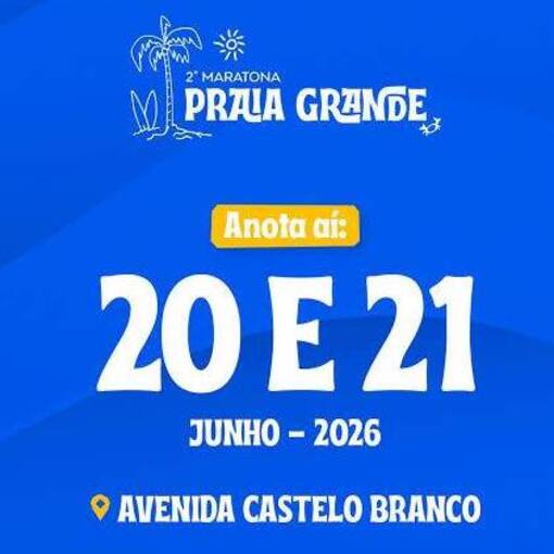 Event cover 2� Maratona internacional de Praia Grande - S�bado 