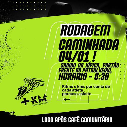 Event cover +km Rodagem 