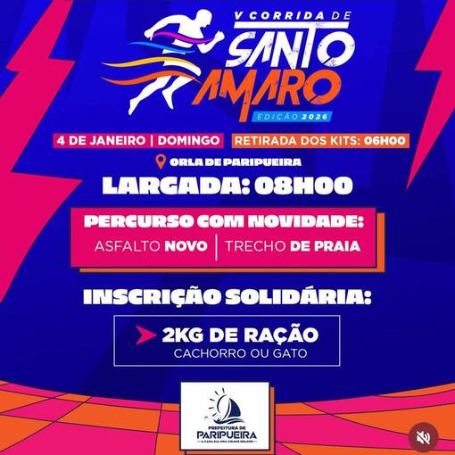 Event cover V CORRIDA DE SANTO AMARO - FOTOP ALAGOAS