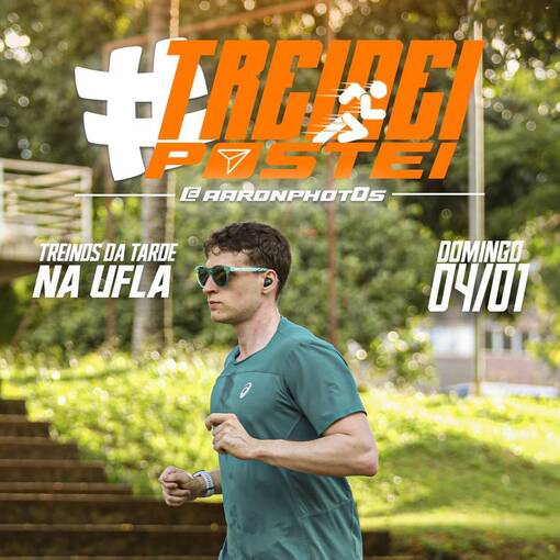 Event cover TREINEI E POSTEI NA UFLA - TARDE/NOITE DE DOMINGO 04/01