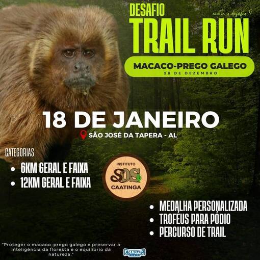 Event cover Desafio Trail Run Macaco Prego Galego