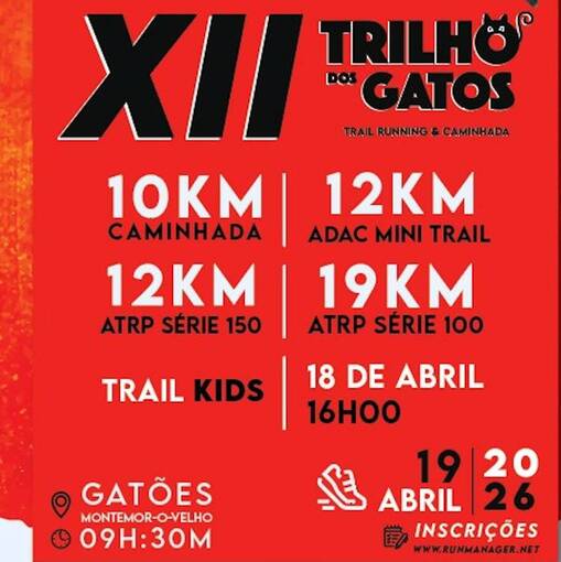 Event cover XII TRILHO DOS GATOS - 2026