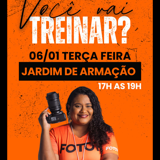 Event cover Treino da Tarde - Ter�a feira - Jardim de Arma��o - 