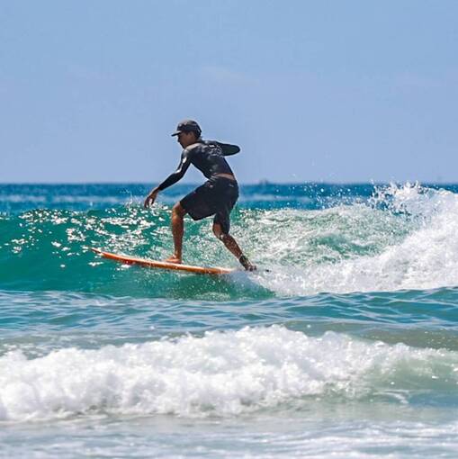 Event cover Escola de Surf Sabrina Carrijo - Ter�a 06/01 