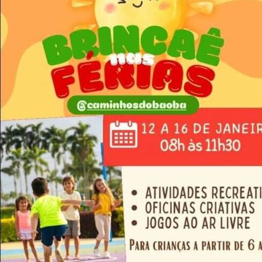 Event cover Brinca� nas f�rias.