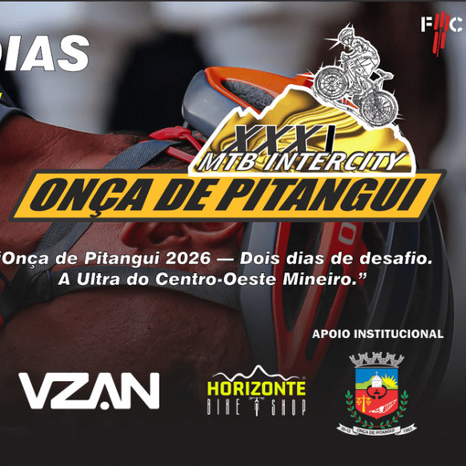 Couverture de l'�v�nement XXXI INTERCITY MTB DE ON�A DE PITANGUI - MARATONA 2� DIA