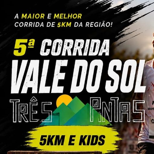 Capa do evento 5ª Corrida Vale do Sol Três Pontas