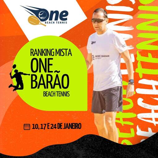 Event cover Ranking Mista - One Bar�o Beach Tennis