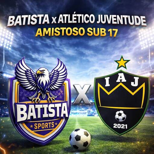 Event cover Amistoso - Batista X Atl�tico Juventude - Sub 17 