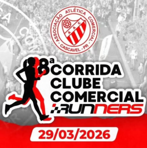 Couverture de l'�v�nement 8� CORRIDA CLUBE COMERCIAL RUNNERS