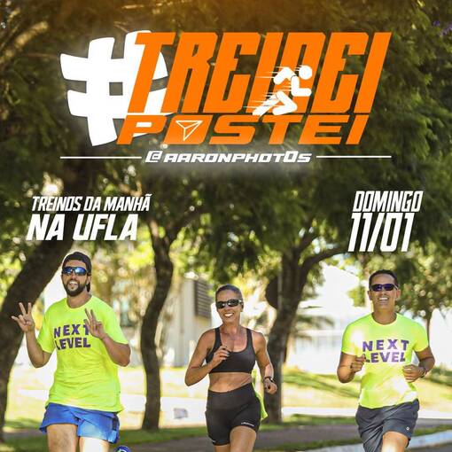 Event cover TREINEI E POSTEI NA UFLA - MANH� DE DOMINGO 11/01