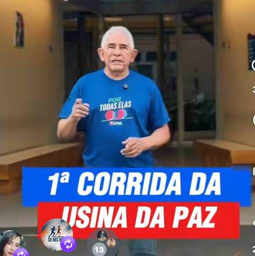 Copertura dell'evento 1 Corrida da paz de marab� 