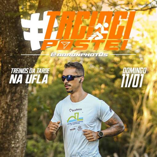 Event cover TREINEI E POSTEI NA UFLA - TARDE/NOITE DE DOMINGO 11/01