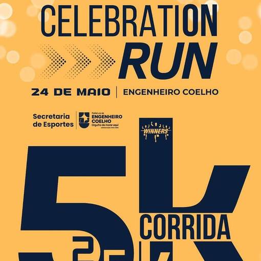 Event cover Celebration Run | Engenheiro Coelho-SP 