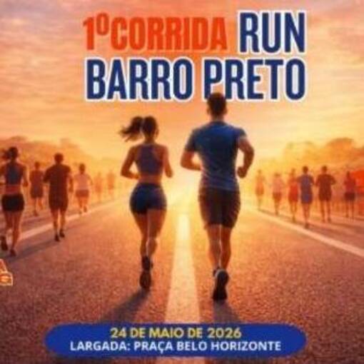 Capa do evento 1� Corrida Run Barro Preto