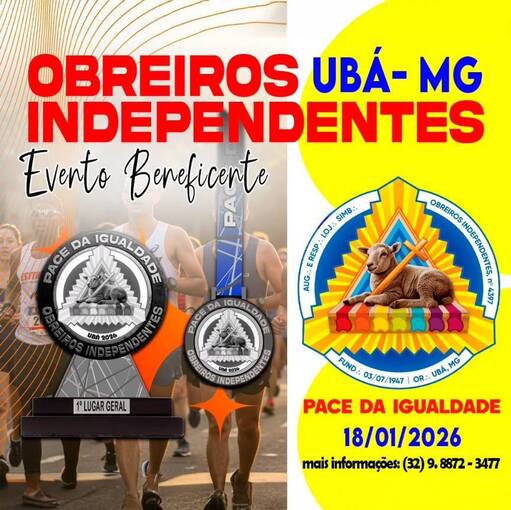 Event cover Pace da Igualdade Obreiros Independentes