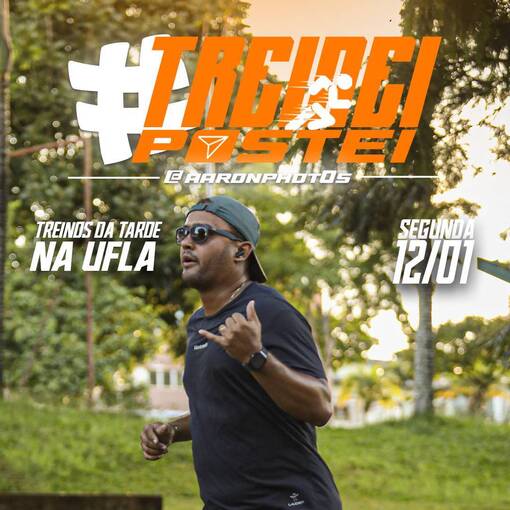 Event cover TREINEI E POSTEI NA UFLA - TARDE/NOITE DE SEGUNDA 12/01