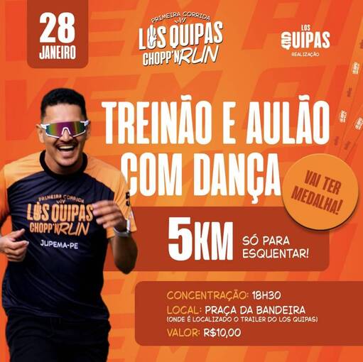 Event cover TREIN�O LOS QUIPAS CHOPP'N' RUN