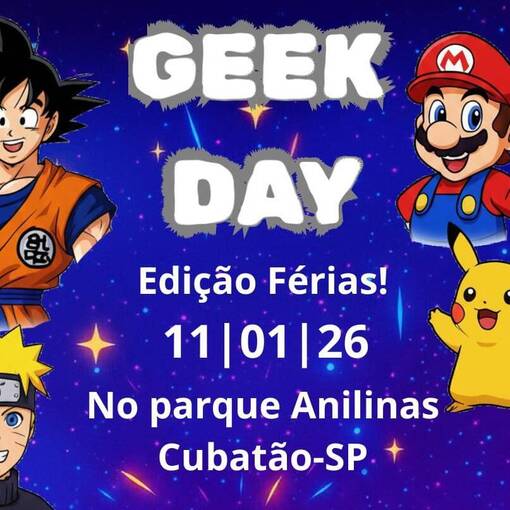 Portada del evento Geek Day Edi��o F�rias