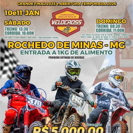 Event cover Final e Abertura da Copa Zona da Mata de Velocross